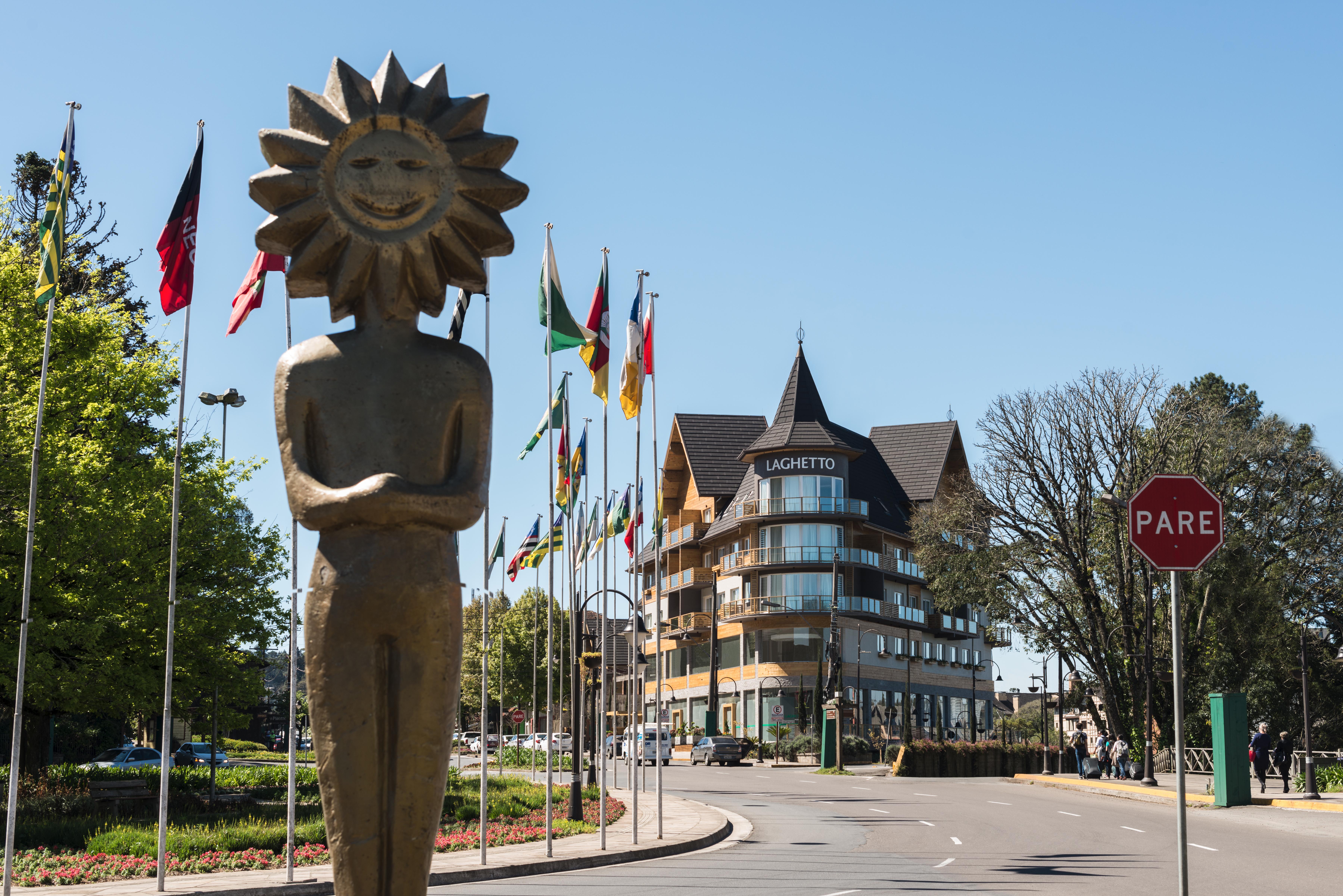 Hotel Laghetto Pedras Altas グラマド エクステリア 写真